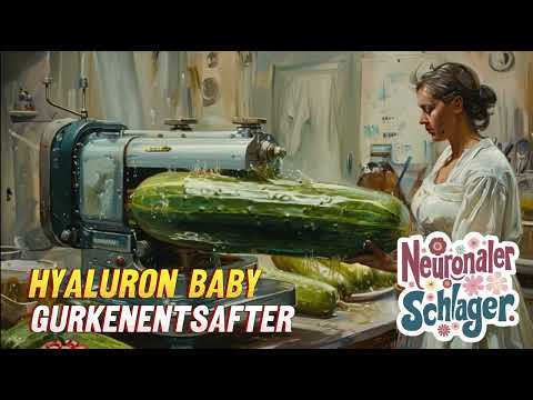 [Neuronaler Schlager #11] Hyaluron Baby | Gurkenentsafter | KI Deutscher Wellness Soulpop