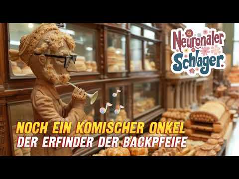 [Neuronaler Schlager #16] Noch Ein Komischer Onkel | Der Erfinder der Backpfeife | KI Vintage Schlager