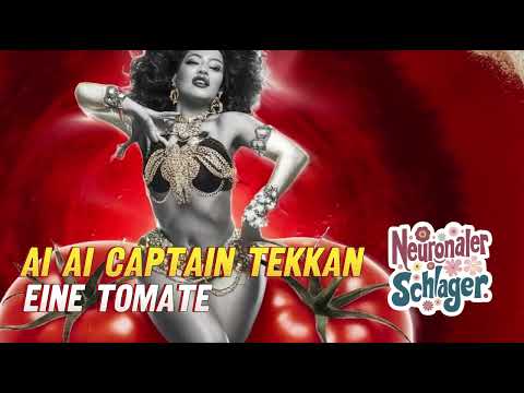 [Neuronaler Schlager #7] AI AI Captain Tekkan | Eine Tomate (Wächst So Wie Dein Arsch Baby) | KI Deutscher RnB