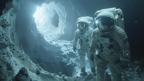 Mondhöhle entdeckt: Potenzielle Unterkunft für zukünftige Astronauten