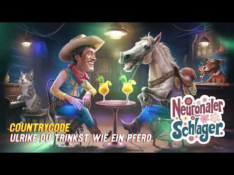 [ Neuronaler Schlager #67 ] Countrycode | Ulrike du trinkst wie ein Pferd | #aimusic #country #schlager